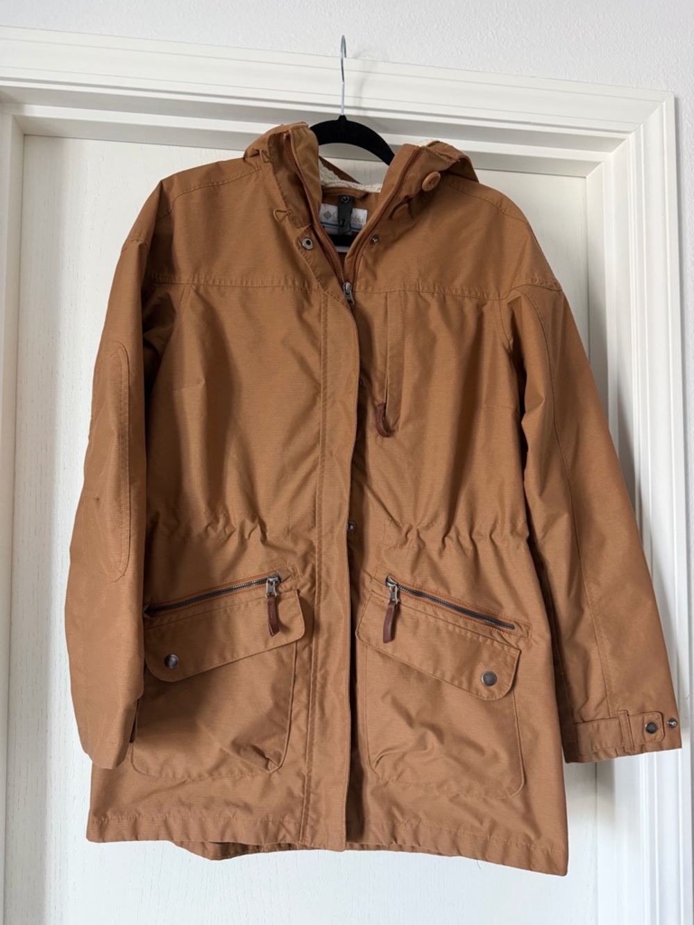 Columbia Women’s Brown Hooded Utility Jacket